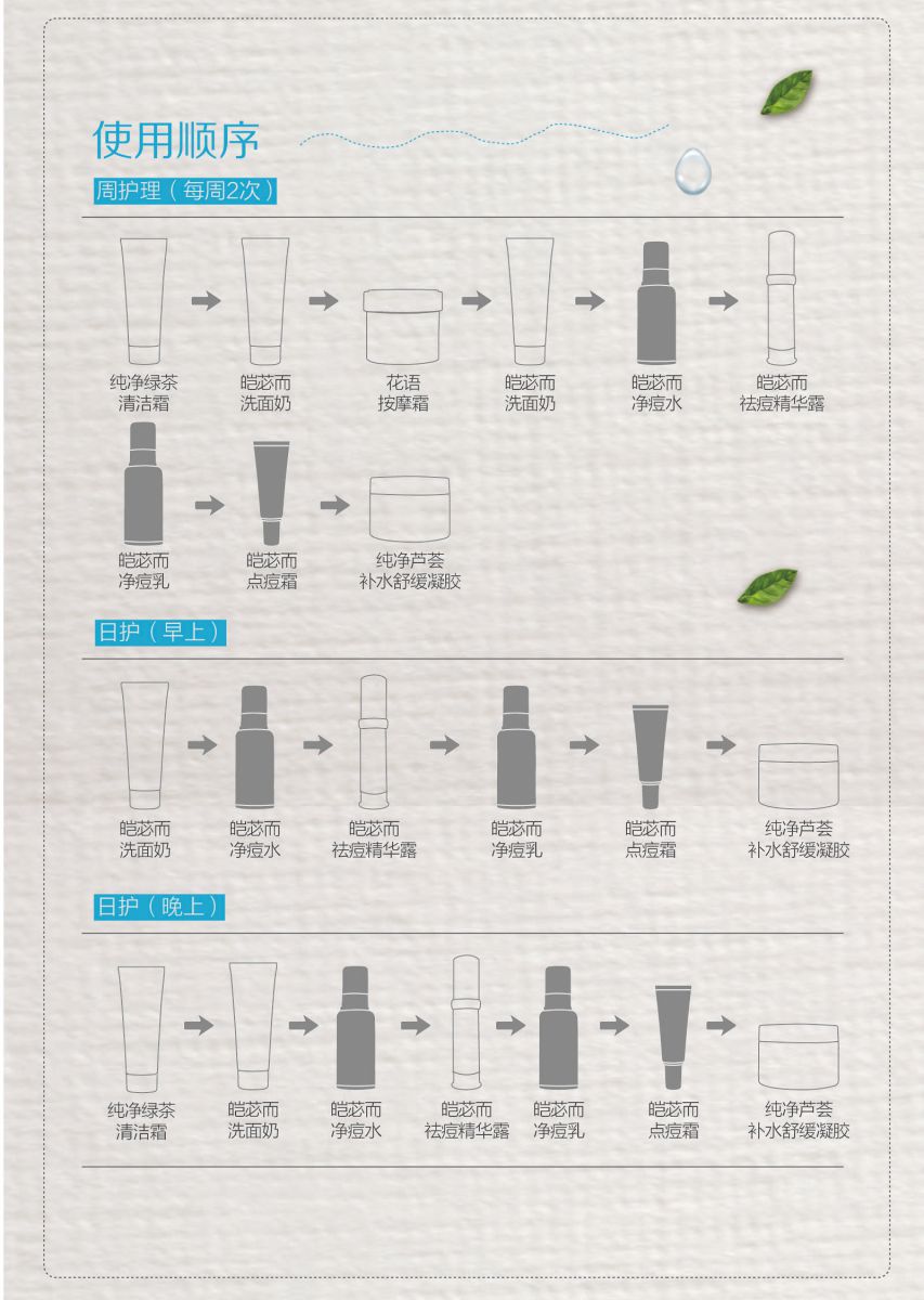 新生活化妝品_薈馨皚苾而凈痘系列
