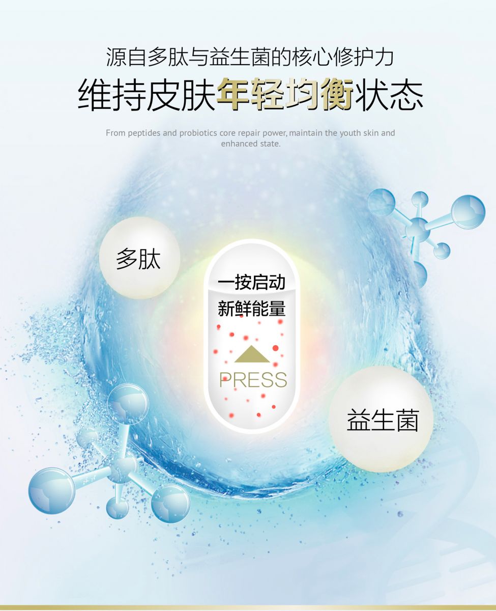 新生活集團(tuán)_新生活化妝品_TIME CELL_溯妍時(shí)光_肌活_膠囊面膜